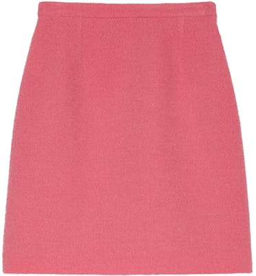 GUCCI Pink Tweed Mini A-Line Skirt for Gift Giving 631492-ZAD82-5175 Buy GUCCI Pink Tweed Mini A-Line Skirt for Gift Giving 631492-ZAD82-5175