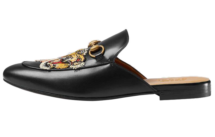 Gucci Princetown 'Black Tiger' 457135-BLM00-1000