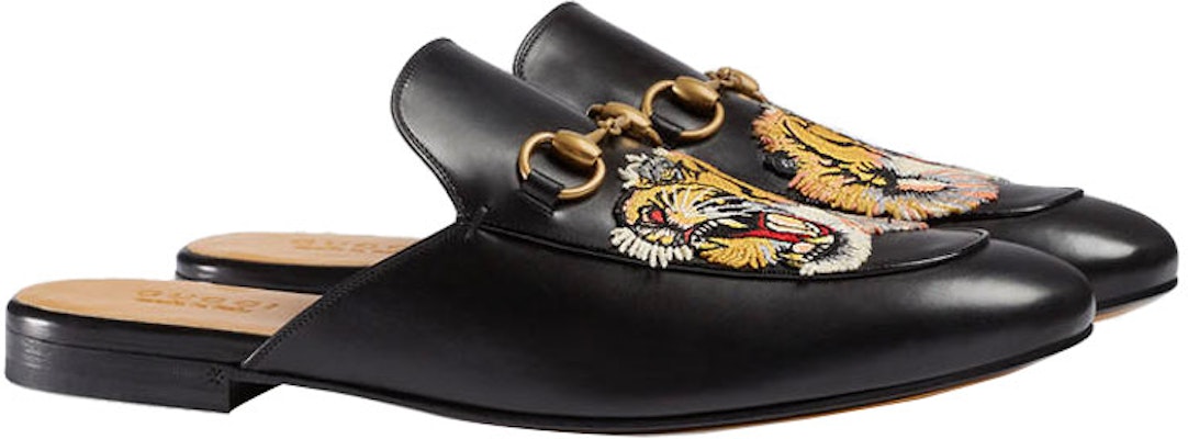 Gucci Princetown 'Black Tiger' 457135-BLM00-1000 Lookbook Gucci Princetown 'Black Tiger' 457135-BLM00-1000