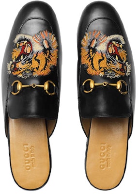 Gucci Princetown 'Black Tiger' 457135-BLM00-1000 Shop Gucci Princetown 'Black Tiger' 457135-BLM00-1000
