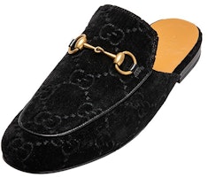 Gucci Princetown 平底鞋 '黑色天鹅绒' 457114-9JT00-1000 Order Gucci Princetown 平底鞋 '黑色天鹅绒' 457114-9JT00-1000