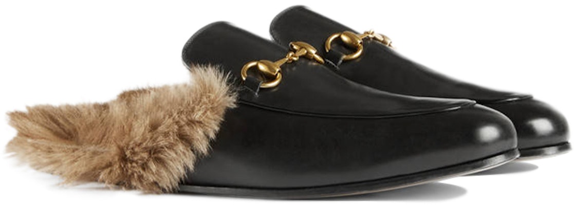 Gucci Princetown Series Wool Slipper Black 397647-DKHH0-1063 Lookbook Gucci Princetown Series Wool Slipper Black 397647-DKHH0-1063