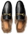 Gucci Princetown Series Selipar Bulu Hitam 397647-DKHH0-1063