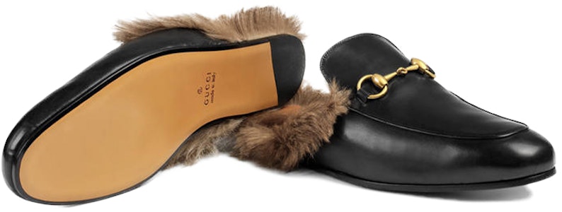 古驰Princetown系列黑色羊毛拖鞋 397647-DKHH0-1063 Details for 古驰Princetown系列黑色羊毛拖鞋 397647-DKHH0-1063