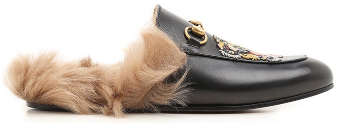 Gucci Princetown with Tiger Appliqueleather 'Black' 451209-DKHH0-1063 Order Gucci Princetown with Tiger Appliqueleather 'Black' 451209-DKHH0-1063