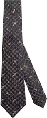GUCCI Printed Pattern Tie - Black 744379-4E217-1062 Order GUCCI Printed Pattern Tie - Black 744379-4E217-1062