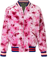 Gucci Purple Dragon Embroidered Bomber Jacket for Men 468233-Z455F-5661 Gucci Purple Dragon Embroidered Bomber Jacket for Men 468233-Z455F-5661