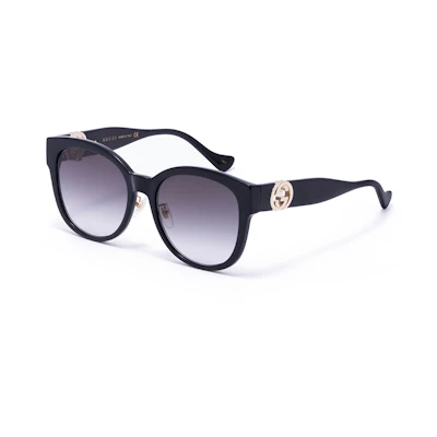 GUCCI Purple Lens Oversized Sunglasses - Classic Trendy Shades GG1028SK-001 56