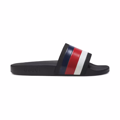 Gucci Pursuit '72 Slide 'Blue White Stripe'