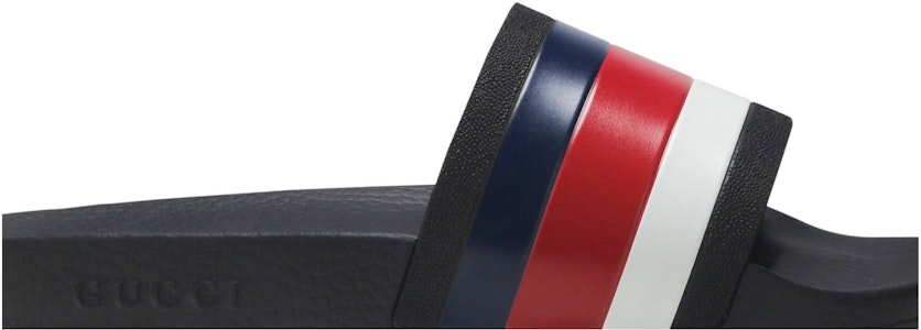 グッチ Pursuit '72 スライド (青白ストライプ) 308234-GIB10-1071 Order グッチ Pursuit '72 スライド (青白ストライプ) 308234-GIB10-1071