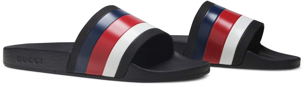 グッチ Pursuit '72 スライド (青白ストライプ) 308234-GIB10-1071 Cheap グッチ Pursuit '72 スライド (青白ストライプ) 308234-GIB10-1071