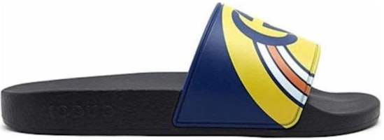 グッチ Pursuit ロゴ スライド (ゴールド/ネイビー) 548703JDB00-4736 Order グッチ Pursuit ロゴ スライド (ゴールド/ネイビー) 548703JDB00-4736