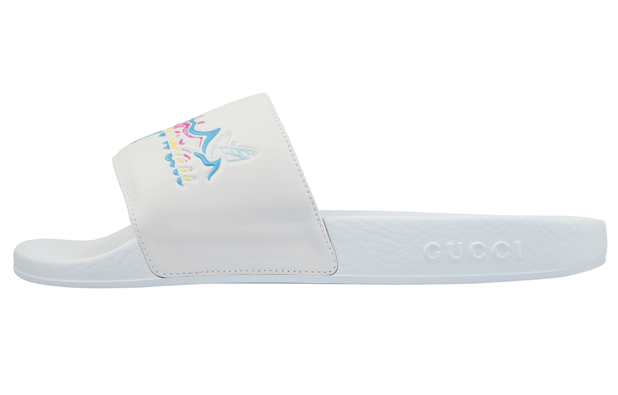 Gucci Pursuit Slide 'Hawaii - White' 630601-DIR00-9014