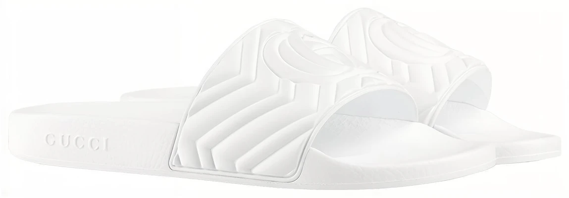 古驰绗缝拖鞋 '白色' 601041-JD600-9014 Order 古驰绗缝拖鞋 '白色' 601041-JD600-9014