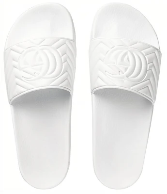 古驰绗缝拖鞋 '白色' 601041-JD600-9014 Shop 古驰绗缝拖鞋 '白色' 601041-JD600-9014