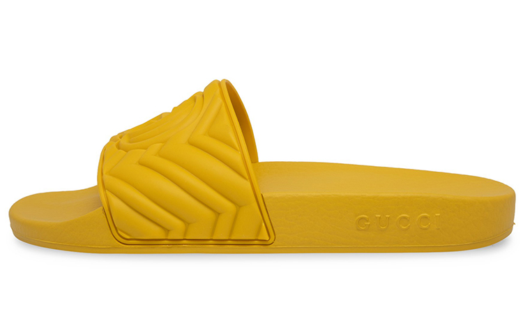 Gucci Quilted Slide 'Yellow' 601041-JD600-7114