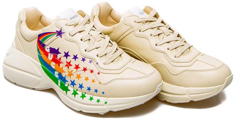 Gucci Rainbow Star Rhyton Beige Multi 663260-2SH00-9522 Lookbook Gucci Rainbow Star Rhyton Beige Multi 663260-2SH00-9522