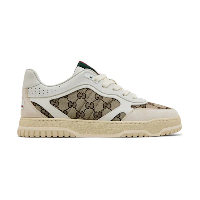 Gucci Re-Web Sneaker 'GG Canvas - White Beige'