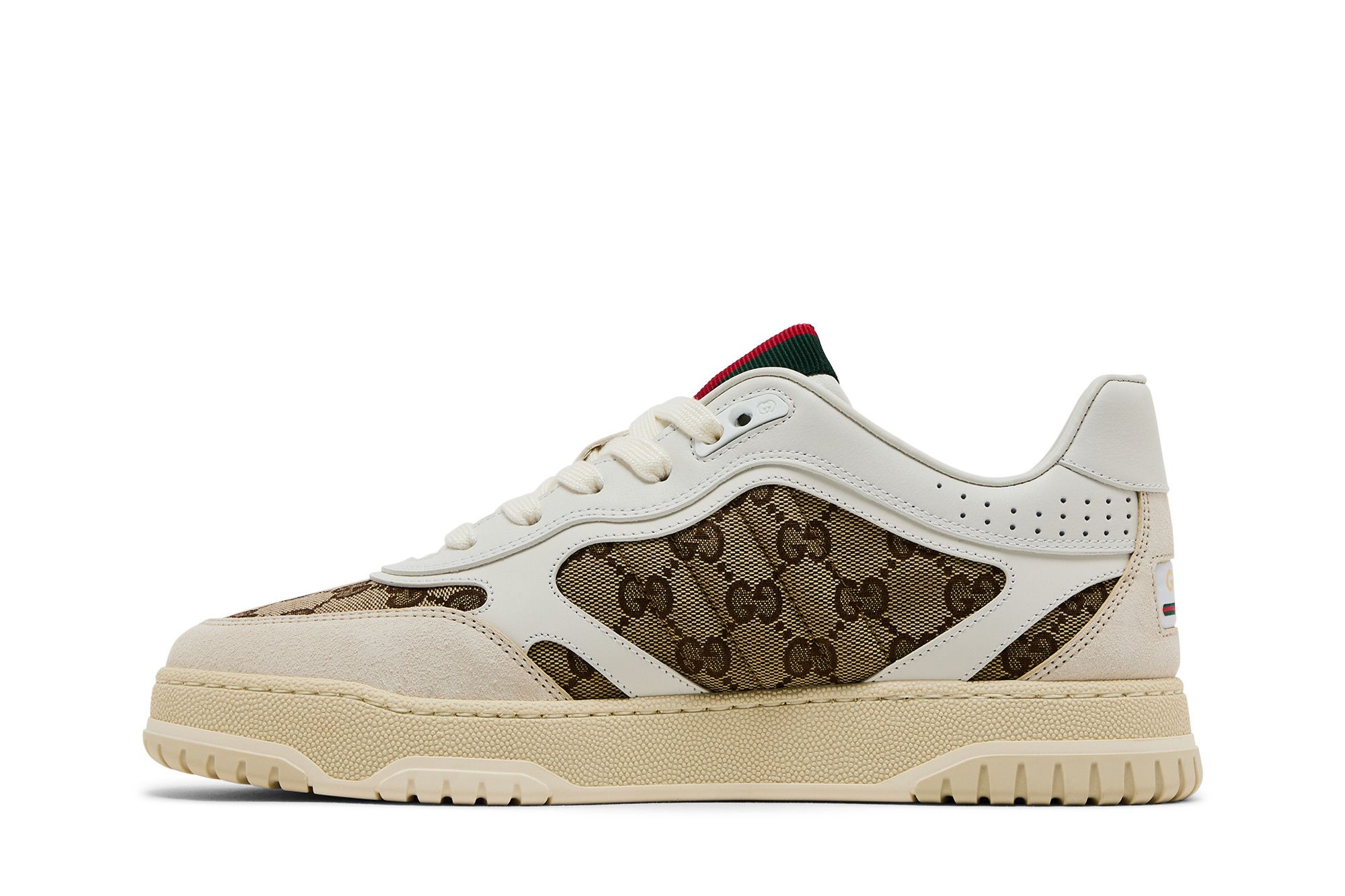 Lookbook グッチ Re-Web スニーカー GGキャンバス (ホワイトベージュ) 787476-AADHW-9573