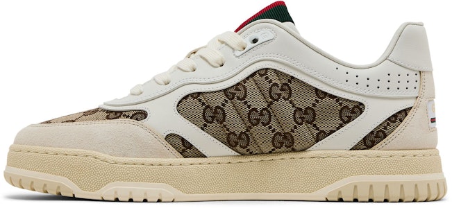 グッチ Re-Web スニーカー GGキャンバス (ホワイトベージュ) 787476-AADHW-9573 Lookbook グッチ Re-Web スニーカー GGキャンバス (ホワイトベージュ) 787476-AADHW-9573