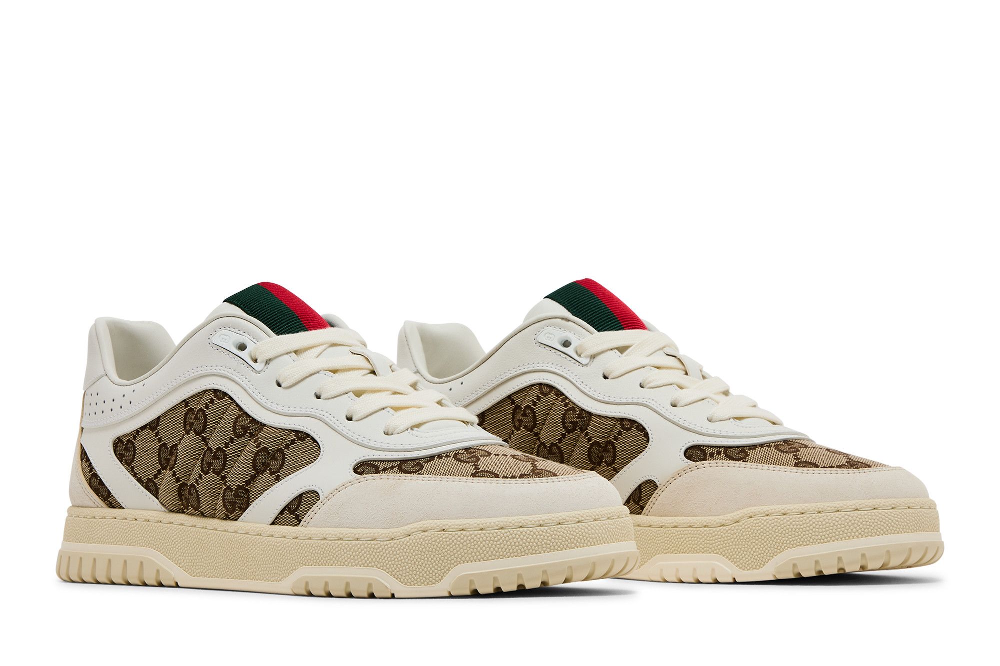 Cheap グッチ Re-Web スニーカー GGキャンバス (ホワイトベージュ) 787476-AADHW-9573