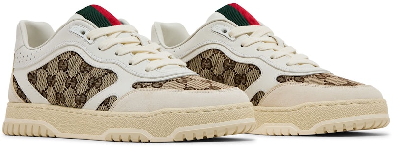 グッチ Re-Web スニーカー GGキャンバス (ホワイトベージュ) 787476-AADHW-9573 Cheap グッチ Re-Web スニーカー GGキャンバス (ホワイトベージュ) 787476-AADHW-9573