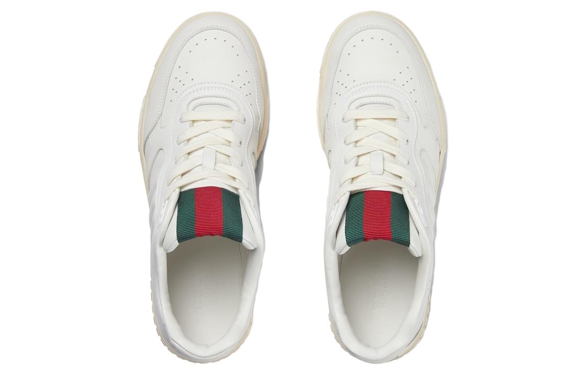 Lookbook グッチ Re-Web スニーカー (ホワイト) 786186-AADJ9-9097