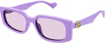 Buy グッチ 矩形 GG サングラス バイオレット/パープル (GG1534S-004)