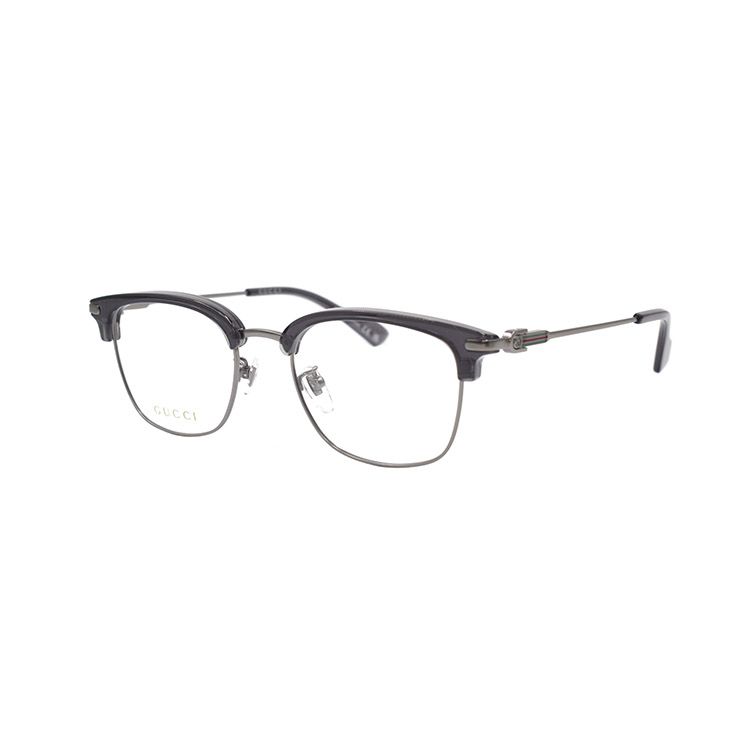 GUCCI Rectangle Optical Eyeglass Frame Black TR90 Metal Unisex Eyewear GG1606OK003