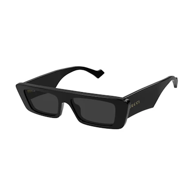 Gucci Rectangle Sunglasses Black (GG1331S-002-54)
