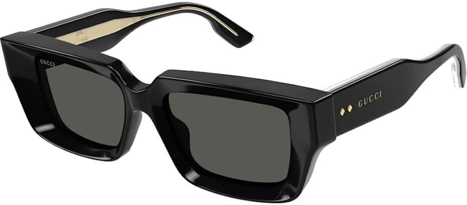Gucci Rectangle Sunglasses Black/Grey (GG1529S-001) Buy Gucci Rectangle Sunglasses Black/Grey (GG1529S-001)