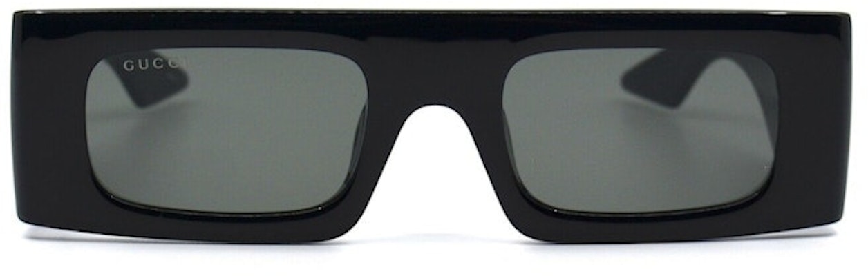 Gucci Rectangle Sunglasses Black/Grey (GG1646S-001) Order Gucci Rectangle Sunglasses Black/Grey (GG1646S-001)
