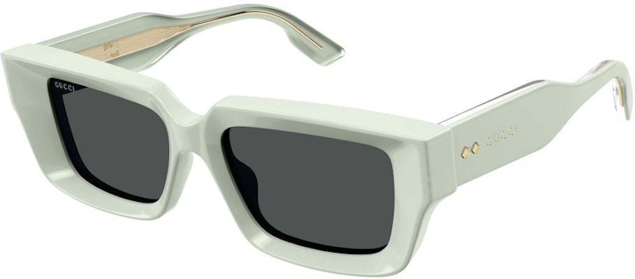 Gucci Rectangle Sunglasses Pastel Green/Grey (GG1529S-003) Buy Gucci Rectangle Sunglasses Pastel Green/Grey (GG1529S-003)