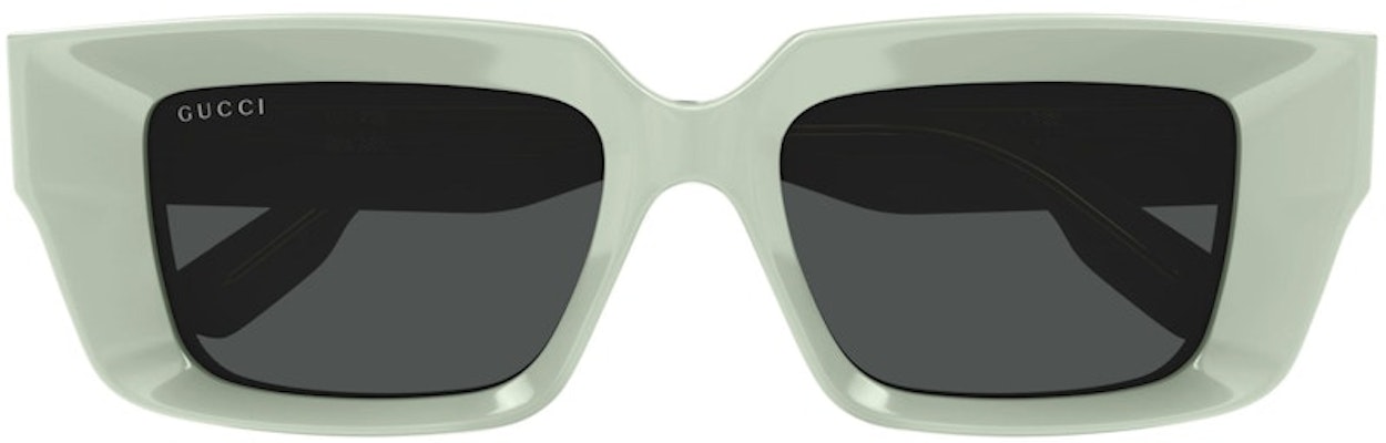 Gucci Rectangle Sunglasses Pastel Green/Grey (GG1529S-003) Order Gucci Rectangle Sunglasses Pastel Green/Grey (GG1529S-003)