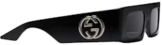 Order Gafas de Sol Gucci Rectangulares Negras (779489 J1691 1012)