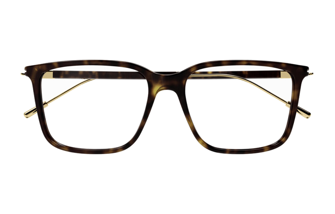 GUCCI Rectangular Optical Frame Brown - Transparent Lens with Pattern Design. GG1273OA-002 圖 3