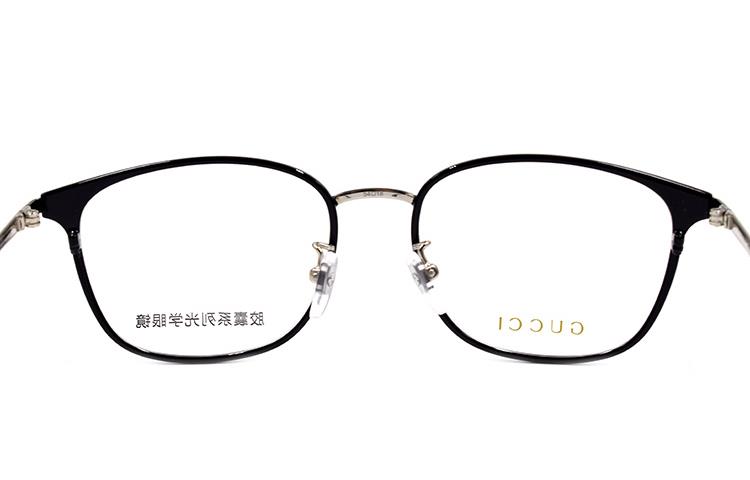 GUCCI Rectangular Optical Glasses Black Silver 54mm Executive Edition. GG0864OA-005 圖 5