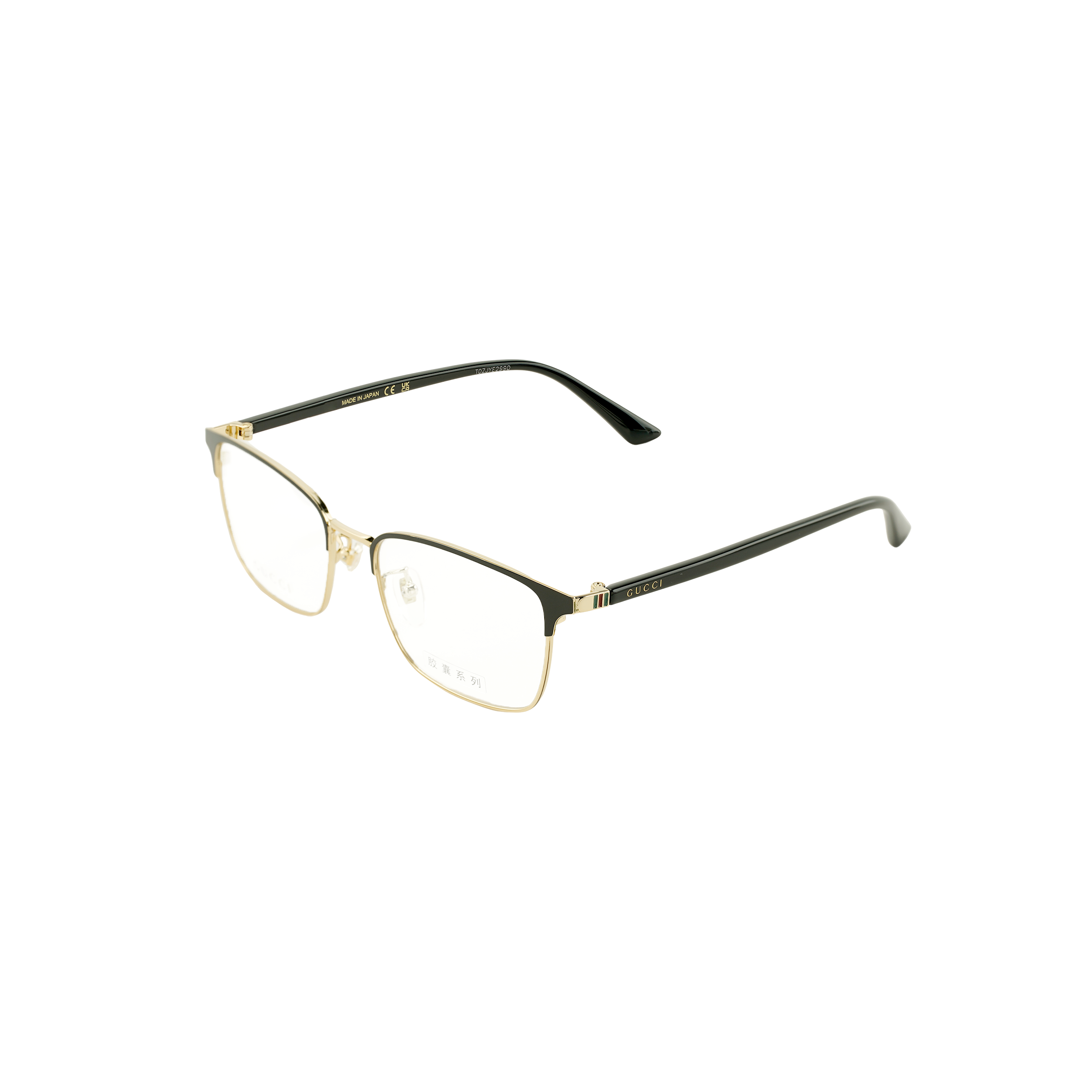 GUCCI Rectangular Optical Glasses Business Edition for Men GG1124OA-001