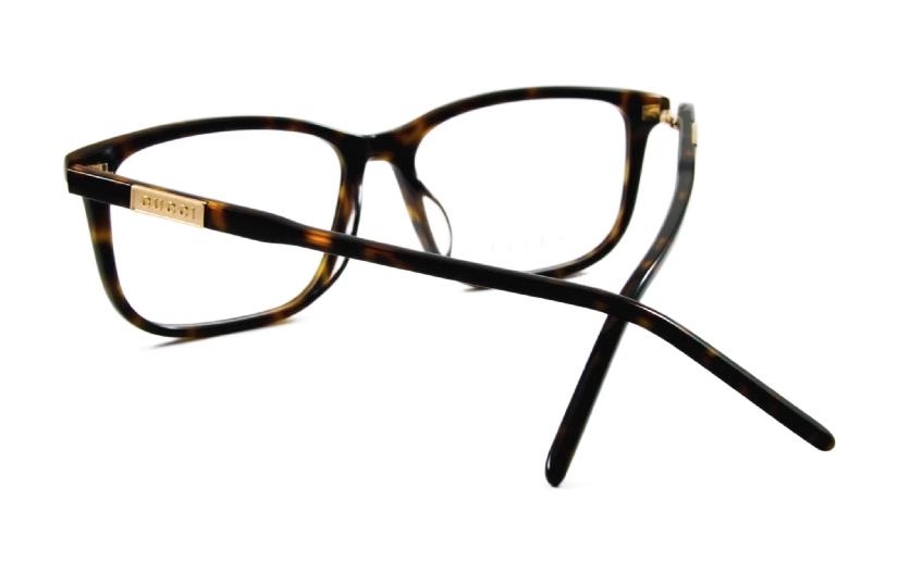 Details for Gafas Ópticas Rectangulares GUCCI Estilo Francés para Hombres GG1159OA-003 56