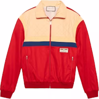 Gucci Red Colorblock Knit Zip-Up Jacket 625287-XJCNI-6678 Gucci Red Colorblock Knit Zip-Up Jacket 625287-XJCNI-6678