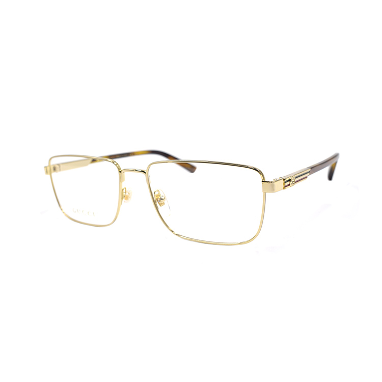 GUCCI Retro Alloy Rectangle Optical Glasses for Men Business Edition. GG1291O-004 圖 2