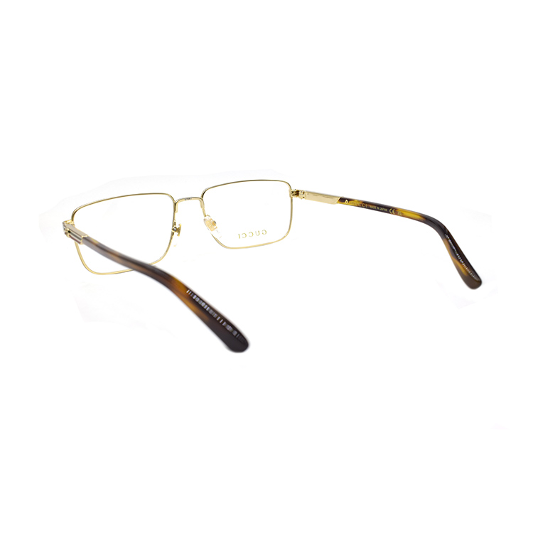 GUCCI Retro Alloy Rectangle Optical Glasses for Men Business Edition. GG1291O-004 圖 4