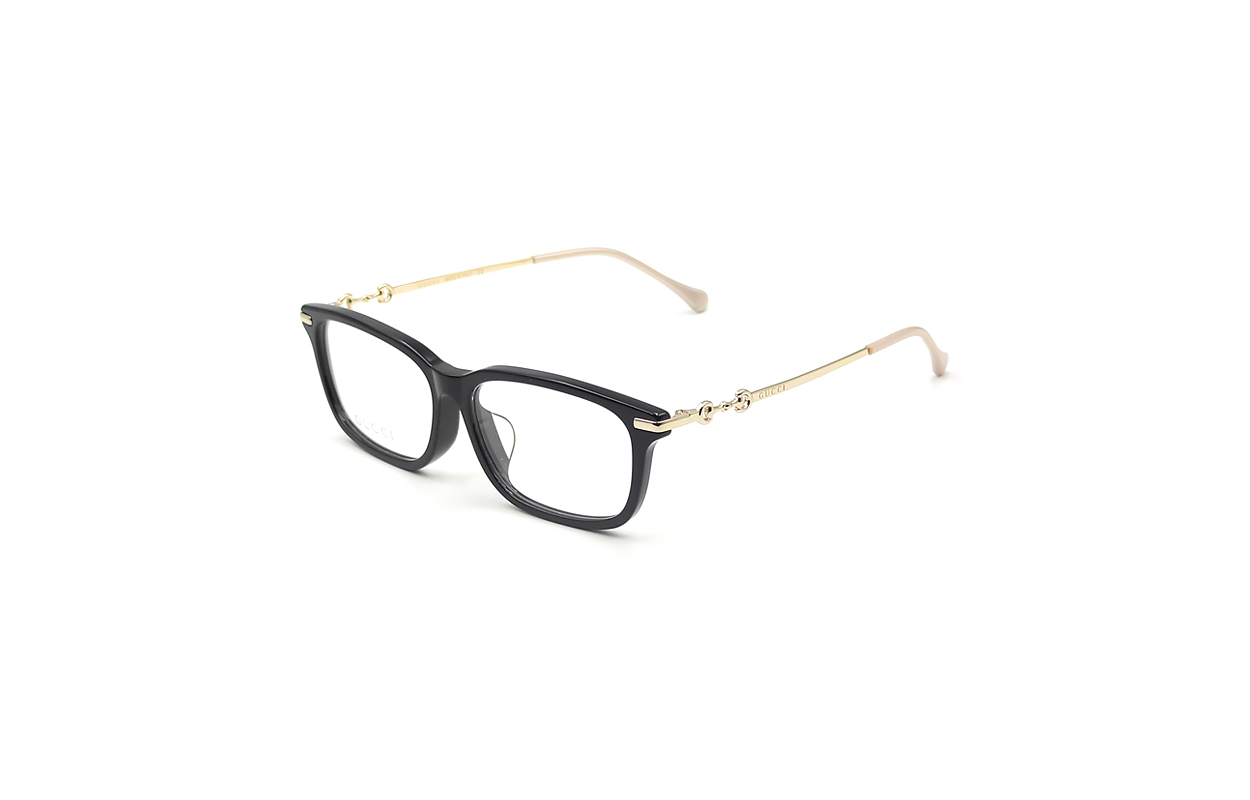 GUCCI Retro Horsebit 1955 Classic Square Ultra-Light Alloy Optical Frames GG0886OA-001 圖 4