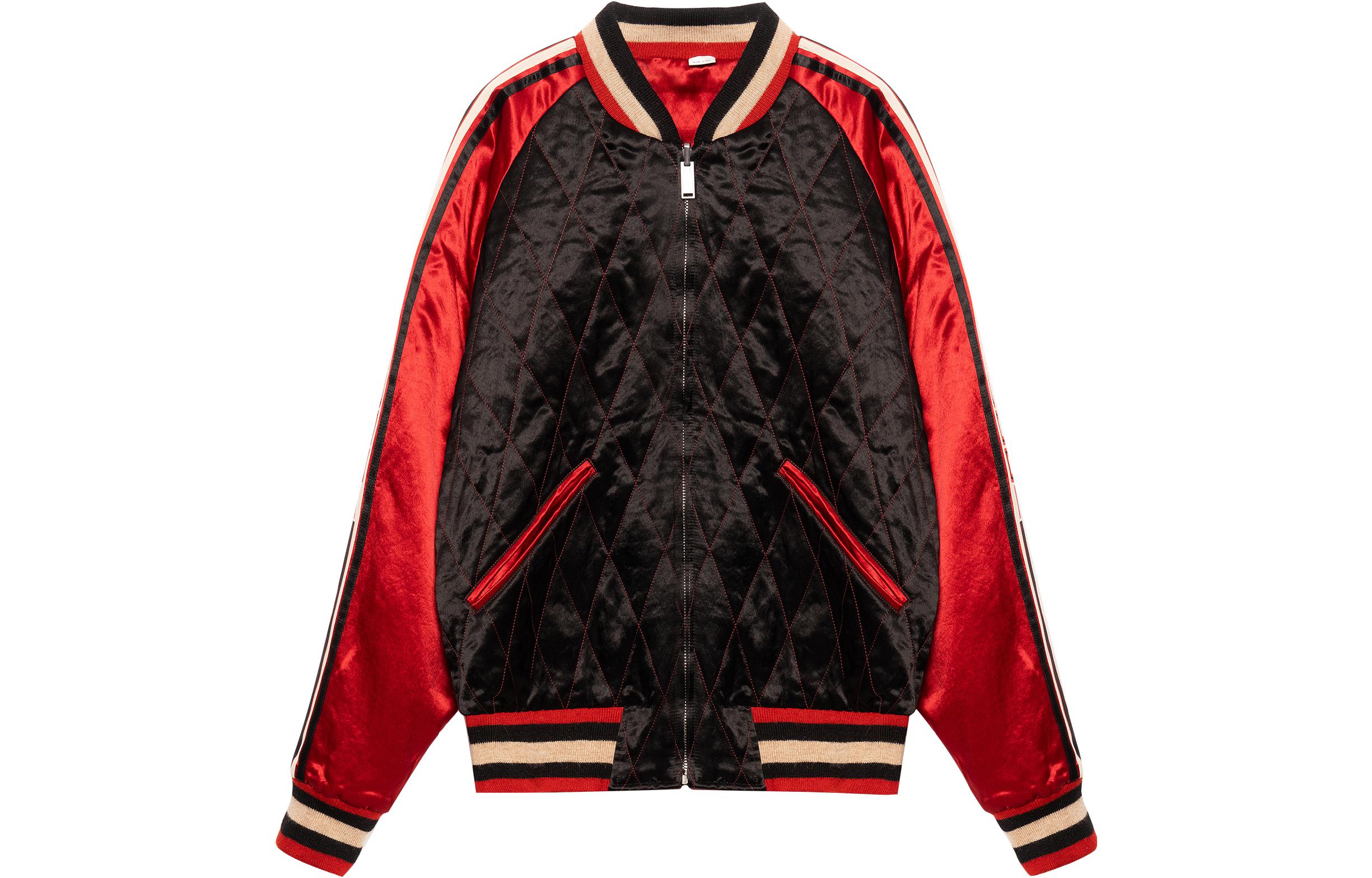 Gucci Reversible Aviator Jacket Red 538282-ZAAJ3-1049