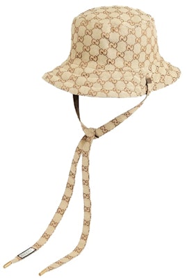 Gucci Reversible Hat in GG Canvas and Nylon Beige/Brown Buy Gucci Reversible Hat in GG Canvas and Nylon Beige/Brown