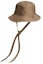 Shop Gucci Reversible Hat in GG Canvas and Nylon Beige/Brown