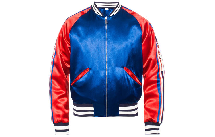 Gucci Reversible Long-Sleeve Jacket Mens Blue 501100-Z791A-4586