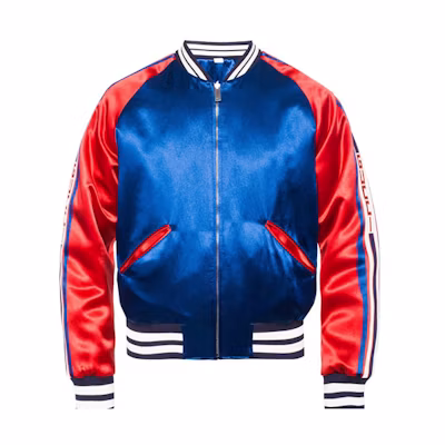 Gucci Reversible Long-Sleeve Jacket Mens Blue 501100-Z791A-4586