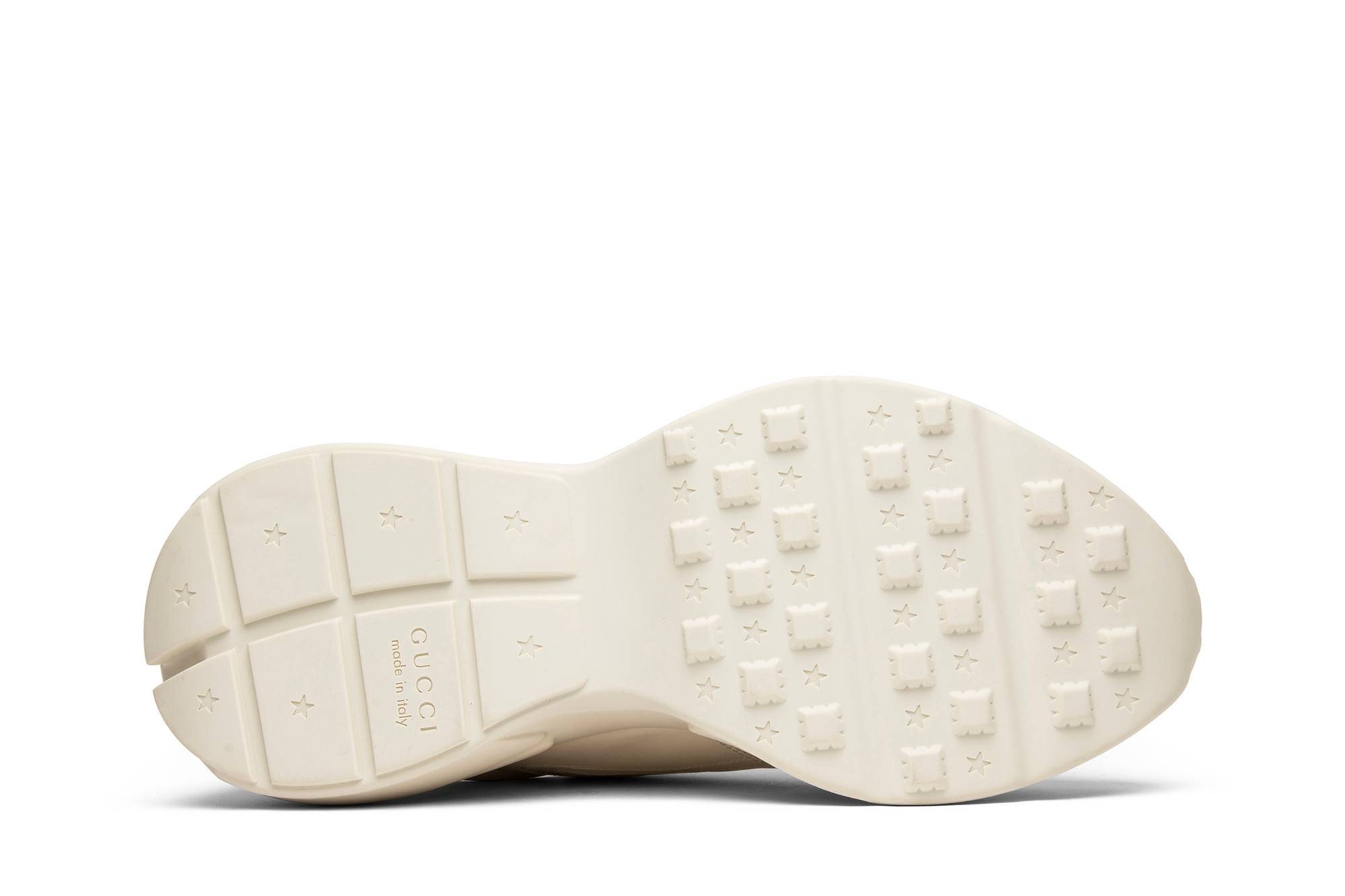 Shop Zapatillas Gucci Rhyton de Cuero 'Logo' 500877-DRW00-9522