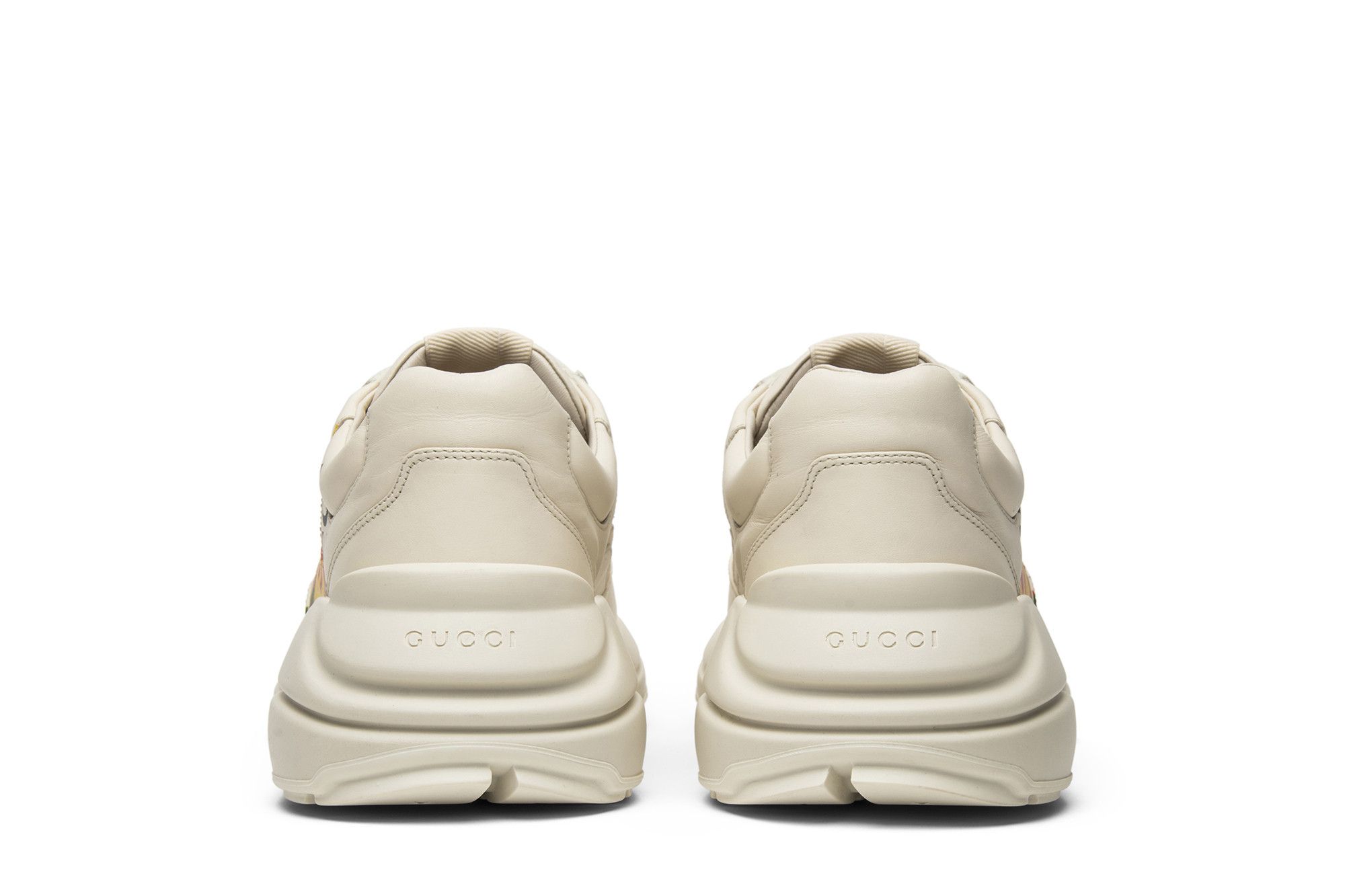 Details for Gucci Rhython Sneaker in Pelle ''Square Logo'' 00878-DRW00-9522